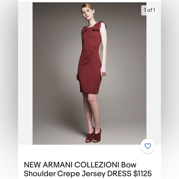 Designer Armani Collezioni Dress - Picture 2 of 6